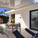 펜션 Brisamar Mit Meerblick Und Beheiztem Pool 푸에르토 드 라 크루즈