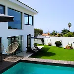 펜션 Brisamar Mit Meerblick Und Beheiztem Pool 푸에르토 드 라 크루즈